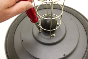 Screw on new float cage